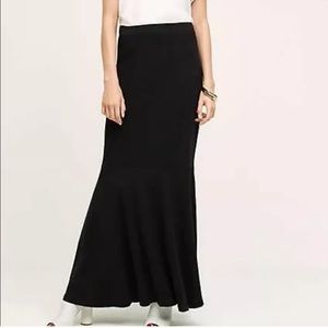 Ro&De Anthropologie Ribbed Trumpet Maxi Skirt